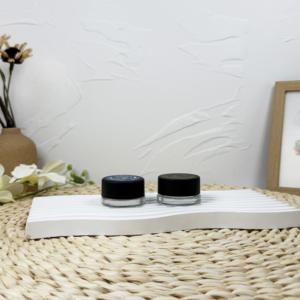 Pot en verre concentré de qualité alimentaire 3ml 5ml 7ml 9ml Pot rond en cube résistant aux enfants - Product Image 2