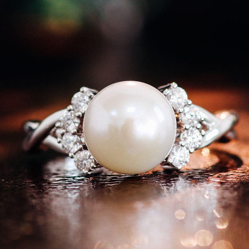 ทองคำขาวแท้ 10k