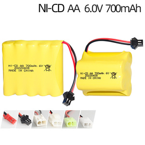 Nhà Máy Bán buôn 6V 700mAh <span class=keywords><strong>NiCd</strong></span> di động gói AA <span class=keywords><strong>6.0V</strong></span> có thể sạc lại pin để bán - Product Image 5