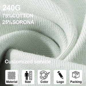 240g surdimensionné t-shirt impression coton Streetwear recadrée boxy t-shirt hommes boxy recadrée t-shirt - Product Image 6