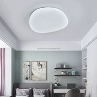 Plafonnier LED design moderne en forme de pavé, montage en surface, lampe de plafond décorative en acrylique pour chambre à coucher