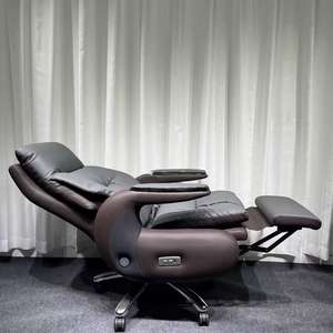 Ghế xoay giám đốc cao cấp hiện đại 2025, thiết kế mới, có chức năng ngả lưng bằng tay/điện, chất liệu giả da, dùng cho gia đình - Product Image 2