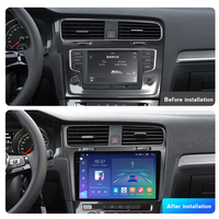 Mekede M6 M7 lecteur dvd de voiture Android QLED écran pour VW Golf 7 2013-2015 autoradio gps wifi 4g LTE Support DVR OBD