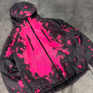 Custom Nylon Temperature Thermochromatic Color Changing Outdoor Hiking Windproof Waterproof <strong>Heat</strong> Reactive Windbreaker <strong>Jacket</strong> Men - Product Image 2
