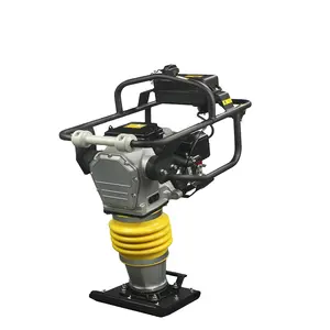 Em Estoque Vibração Compactador De Solo Tamping Rammer Para Construção Portátil Tamping Rammer Máquina, solo Tamp Rammer