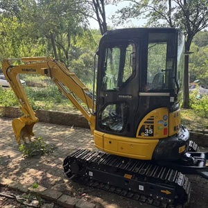 รถขุดขนาดเล็ก 3.5 ตัน มือสอง ยี่ห้อ Komatsu รุ่น PC35MR สภาพใหม่ 99% เครื่องยนต์แท้ พร้อม EPA มีสินค้าในสต็อก - Product Image 1