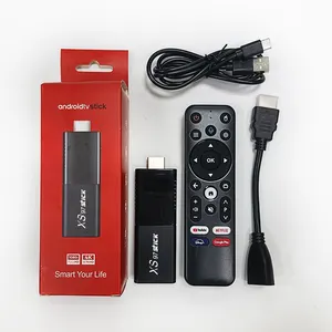 OEM/ODM Allwinner H313 Android IPTV Stick Factory Price H.265 HEVC TV Dongle With 10bit HDR 4K Smart HDR 2GB RAM Remote Control