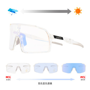 Gafas de Ciclismo con Marco TR90, Lentes Polarizadas Fotocromáticas, 100% Protección UV, Gafas Deportivas Multifuncionales - Product Image 2