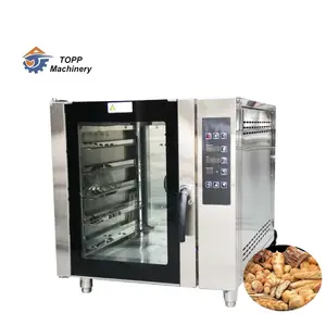 Small business baking oven 5 trays gas electric heating pizza bread ovens