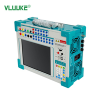 VLUUKE VK802 Three Phase Relay Protection Tester High Accuracy 0.2 IP67 Protection Aluminum Alloy Industrial Control Instrument