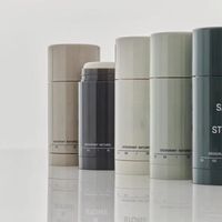 Tube de déodorant vide en or rose personnalisé de luxe, 30 à 50 ml, noir mat, à visser, remplissage par le bas, rond, flacon de bâton de déodorant, conteneur de bâton de protection solaire
