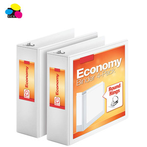 Giá Tốt Nhất A3 Thẻ Kinh Doanh Màu Trắng Vải Lanh Giấy Đôi <span class=keywords><strong>Binder</strong></span> Với Vòng Tròn Cho Trang Ảnh 4X6 - Product Image 1