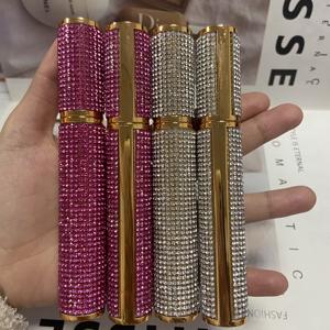 Mejor calidad Bling Color Diamond nuevos cosméticos de lujo Color único grueso alargamiento OEM maquillaje brillo pestañas postizas Mascar - Product Image 5