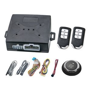 Inmovilizador RFID PKE pulsador <span class=keywords><strong>control</strong></span> remoto motor arranque parada sistema de entrada sin llave alarmas de coche con aplicación de teléfono inteligente E07 - Product Image 2