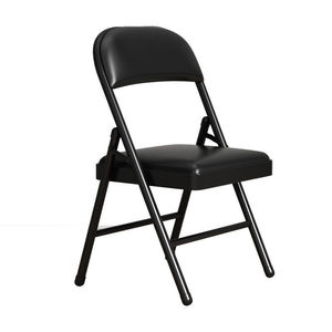 Folding Chair Metal <b>Frame</b> 79x45x45 Cm High Load Capacity Conference Chair For Home Office Dormitory Use - Product Image 2