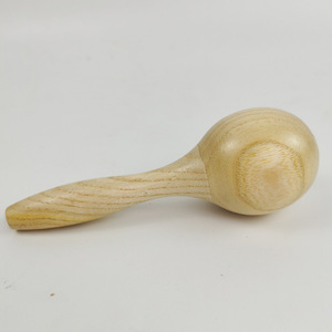 Maracas de madera de color natural para niños de 2 a 4 años, juguete instrumento musical - Product Image 3