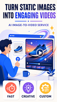 Servicio de Creación de Contenido de Estilo de Vida con IA, Modelo de Moda Virtual, Videotrabajo y Publicidad de Gafas