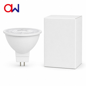 ไฟสปอร์ตไลท์ LED MR16 ปรับความสว่างได้ ไม่กระพริบ AC DC12V 5W SMD2835 หลอดไฟ LED พลาสติก+อะลูมิเนียม สำหรับไฟภายในอาคาร - Product Image 6