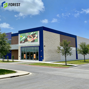 Edificio Deportivo Prefabricado de Diseño Moderno, Cancha de Tenis Interior de 60 m de Ancho, Duradero, Eficiente Energéticamente, Resistente a la Intemperie y de Alta Resistencia - Product Image 1