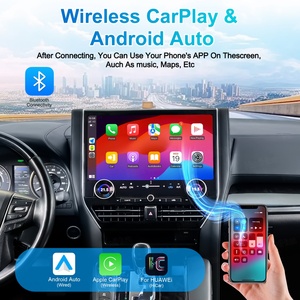 Navihua for Toyota Alphard 30S 35S 2015 2023 Car Upgrade 16.8'' Android Car Radio GPS Navigation Multimedia Carplay <b>Auto</b> Stereo - Product Image 4