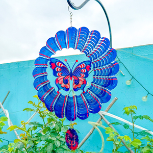 Atrapasueños de Mariposa para Exteriores, Atrapasueños de 12 Pulgadas Ya Termosellados para Ahuyentar Aves del Patio y la Granja - Product Image 3