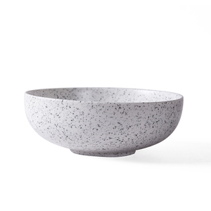 Plato de ensalada profunda de <span class=keywords><strong>porcelana</strong></span> de cerámica ecológica de fábrica de Chaozhou 8/10/12 \ "forma ovalada con patrón de planta Venta de China - Product Image 2