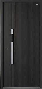 आधुनिक आउटडोर एंटी-चोरी स्टील सुरक्षा डोर लॉक पैनल अपार्टमेंट के लिए सतह तैयार - Product Image 2