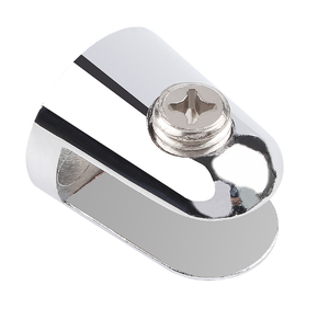 Kẽm hợp kim Kệ hỗ trợ kẹp chân chốt tủ bếp kệ kính hỗ trợ cho đồ nội thất Hợp kim kẽm Kính kẹp & Clip - Product Image 3