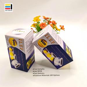 Customized Colored <strong>Cardboard</strong> <strong>Folders</strong> White Card Paper Color Printing Low Starting Quantity Recycled Materials - Product Image 3