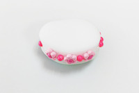 OEM mignon en plastique pour enfants bracelet perlé en gelée couleurs accessoires de mode pour les fêtes d'enfants