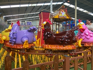 Funfair Park 12 Chỗ trẻ em khủng long <span class=keywords><strong>roller</strong></span> coaster thiết bị giải trí theo dõi xe trượt để bán - Product Image 2