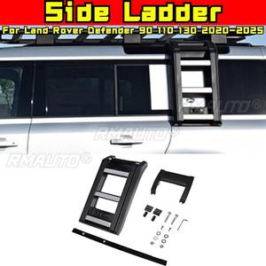 Escalera Lateral para Techo, Portaequipajes Expandible, Kit de Carrocería para Land Rover Defender 90 110 130 2020-2025, Accesorios para Automóviles - Product Image 1