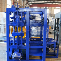 Machine à fabriquer des briques QT4-24 semi-automatique, directement de l'usine, pour la production de blocs de béton