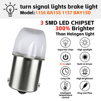 LED-Blitzleuchte 1156 BA15S 1157 BAY15D P21w Grüne LED Bernsteinfarbene R5W R10W Auto-Blinker-Glühbirne 12V Stroboskop Motorrad