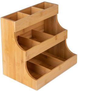 Caja de Madera para Té al por Mayor, Contenedor de Almacenamiento de Té, Estante para Bolsitas de Té, Caja de Madera para Guardar Té - Product Image 2