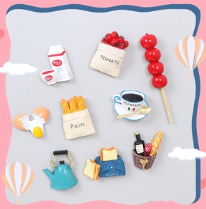 P1284 Magnete <span class=keywords><strong>per</strong></span> <span class=keywords><strong>Frigorifero</strong></span> Creativo a Forma di Cibo, in Resina Stereoscopica, Decorazione <span class=keywords><strong>per</strong></span> Casa e Frigo - Product Image 4