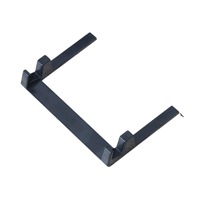 Supports d'affichage magnétiques noirs PQ One Touch pour cartes, pour un accès pratique