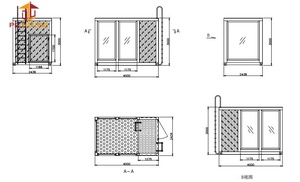 Piscine d'entraînement de plongée modulaire préfabriquée portable avec matériau PC, piscine <span class=keywords><strong>spa</strong></span> commerciale - Product Image 6