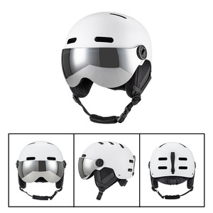 หมวกกันน็อคสกีสโนว์บอร์ด OEM พร้อมไฟวิเซอร์ วัสดุ ABS+EPS สำหรับเล่นฟรีสไตล์ - Product Image 2