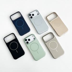 PC Metallic Painting Mobile Phone Cases for Apple <strong>Iphone</strong> 17 Pro Max Mobile Design <strong>Transparent</strong> <strong>Casing</strong> Phone - Product Image 2