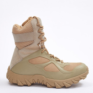 Botas Tácticas de Senderismo TSB33 Color Bronceado, con Malla Transpirable, para Trekking al Aire Libre, Calzado para Caminar en Todas las Estaciones, Actividades de Campo - Product Image 1