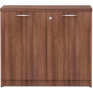 Alera Valencia Series Modern Walnut <b>Storage</b> <b>Locker</b> 34.3w X 22.78d X 29.5h - Product Image 1