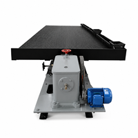 Table vibrante 6S pour l'extraction d'or, séparateur gravimétrique à taux de récupération élevé de 98 %, table vibrante en fibre de verre, usine JX