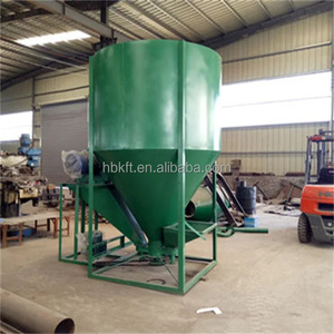 Geautomatiseerde Maïs Tarwe Bonen Slijpmachine <span class=keywords><strong>Feed</strong></span> <span class=keywords><strong>Mixer</strong></span> Geconcentreerde Hoge Efficiëntie Verticale <span class=keywords><strong>Feed</strong></span> Mengtank Roestvrij Staal - Product Image 3