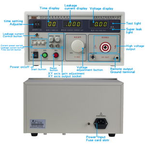 RK2670Y Y Y Tế An Toàn <span class=keywords><strong>Tester</strong></span> <span class=keywords><strong>AC</strong></span> <span class=keywords><strong>DC</strong></span> <span class=keywords><strong>5KV</strong></span> Chịu Được Áp Suất Điện Áp Hipot <span class=keywords><strong>Tester</strong></span> Kháng Thử Nghiệm Đo Lường Cụ - Product Image 6