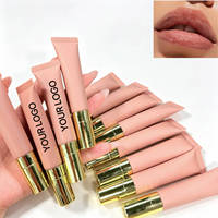 Emballage personnalisé pour gloss à lèvres, gloss à lèvres végan, fournisseur de gloss à lèvres en marque privée, tubes de gloss à lèvres à presser, gloss à lèvres scintillant longue tenue