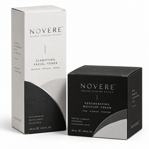 Nachhaltige Weiße Kartonbox mit Silberfolienprägung Luxus-Verpackungsbox für Lippenmasken - Product Image 1