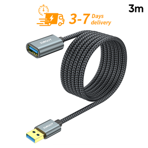 SUNGUY Ready tp Ship CE Certified 3m cavo di ricarica Durable High Speed Data <b>Cable</b> <b>cable</b> de carga Fast Charging <b>Cable</b> - Product Image 1