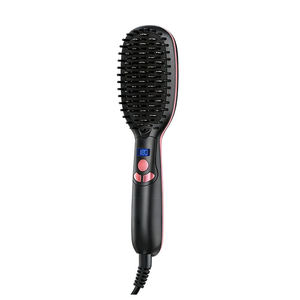 Meilleure <span class=keywords><strong>brosse</strong></span> <span class=keywords><strong>lissante</strong></span> électrique chauffante et peigne lisseur numérique avec écran LCD pour un chauffage rapide - Product Image 2