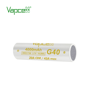 Аккумулятор литий-ионный цилиндрический Vapcell 21700 G40 4000 мАч 30А/45А 3.7В, перезаряжаемый, высокомощный, для фонарика и игрушек - Product Image 3